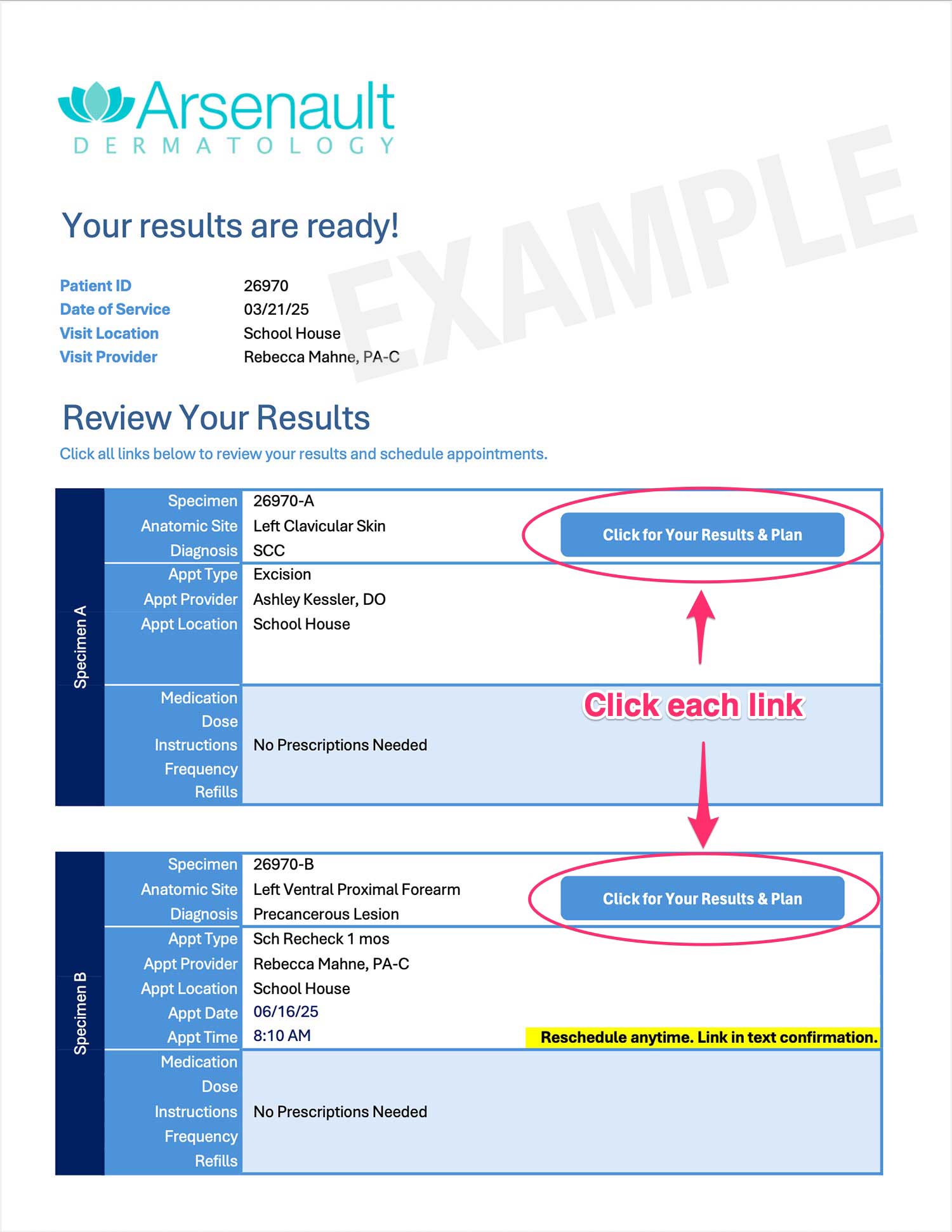 Example Results PDF