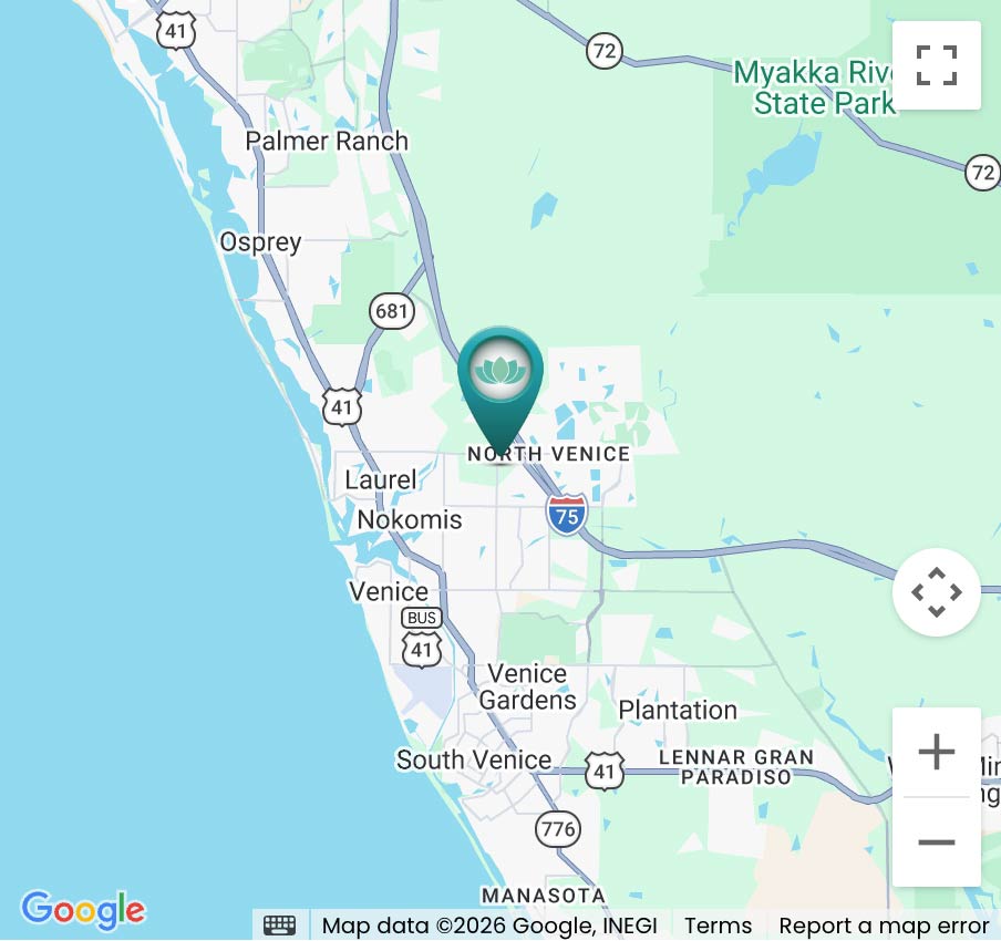 Arsenault Dermatology Venice Florida Office Location Map