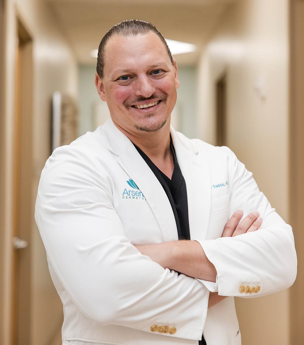 nicholas tocco dermatology provider at arsenault dermatology
